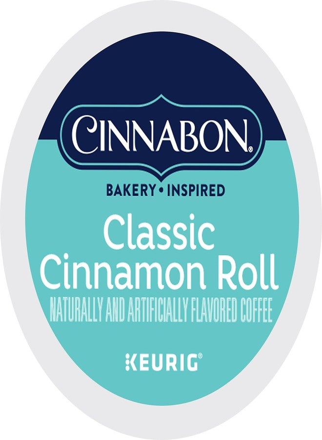 Cinnabon Classic Cinnamon Roll, Single-Serve Keurig K-Cup Pods, Flavored Coffee, 24 Count - Image 3