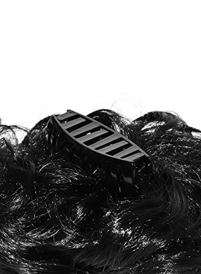 كرونيكس مشبك شعر من النايلون الصناعي من CHRONEX، قطعة واحدة، لتسريحة كعكة جودا/وصلة شعر للنساء - Image 4