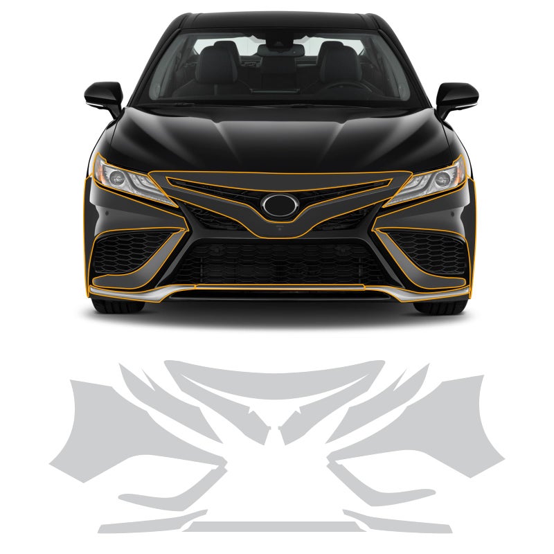 FDAIUN for 20212024 Toyota Camry SE XSE Edition PPF Precut Car Paint Protective Film Self Healing TPU HD Film Scratch Protector Exterior Accessories Front Bars Headlights 8Pcs