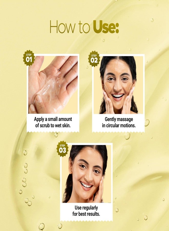 Hilary Rhoda Face & Body Cleansing Scrub Gel | Dead Skin Removing Cleansing Scrub Gel | Gently Exfoliates Skin Cells | Removes Dirt & Oil | 100ml (Lemon-Shade 02) - Image 5