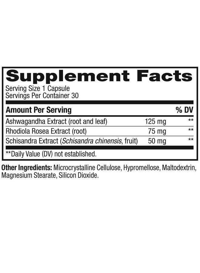 OLLY أولي تشيل أدابتوجين، أشواغاندا، مكمل دعم المزاج مع جذر الروديولا، كبسولات نباتية - 30 حبة - Image 5