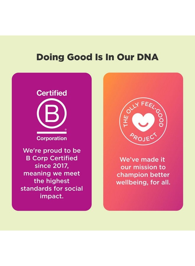 OLLY أولي تشيل أدابتوجين، أشواغاندا، مكمل دعم المزاج مع جذر الروديولا، كبسولات نباتية - 30 حبة - Image 4