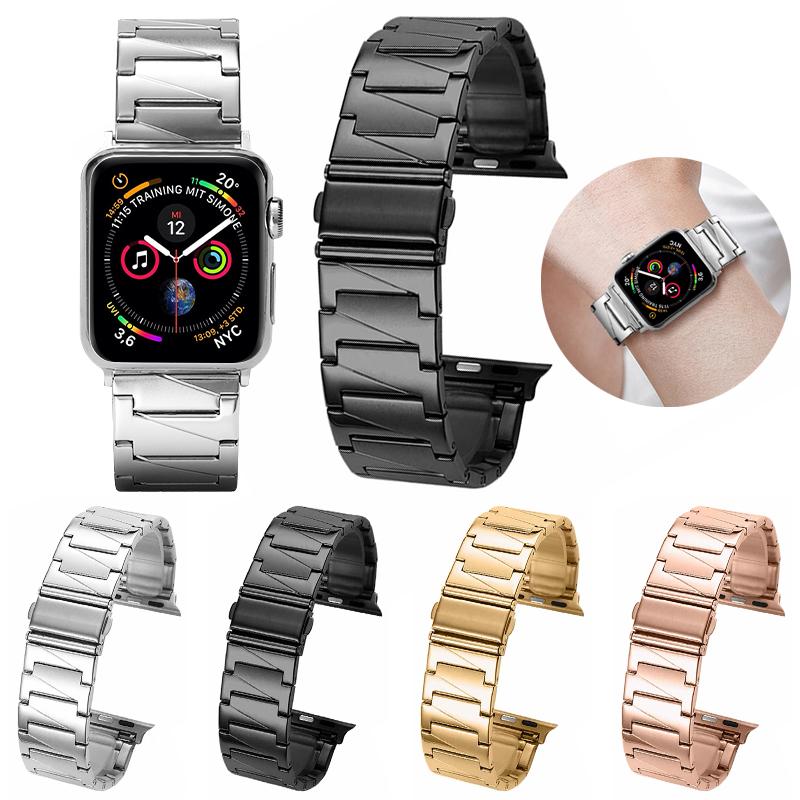 erorex For Apple Watch 42 / 44 / 45 / 46 / 49Mm Stepped Stainless Steel Watch Band(Silver) - Image 2