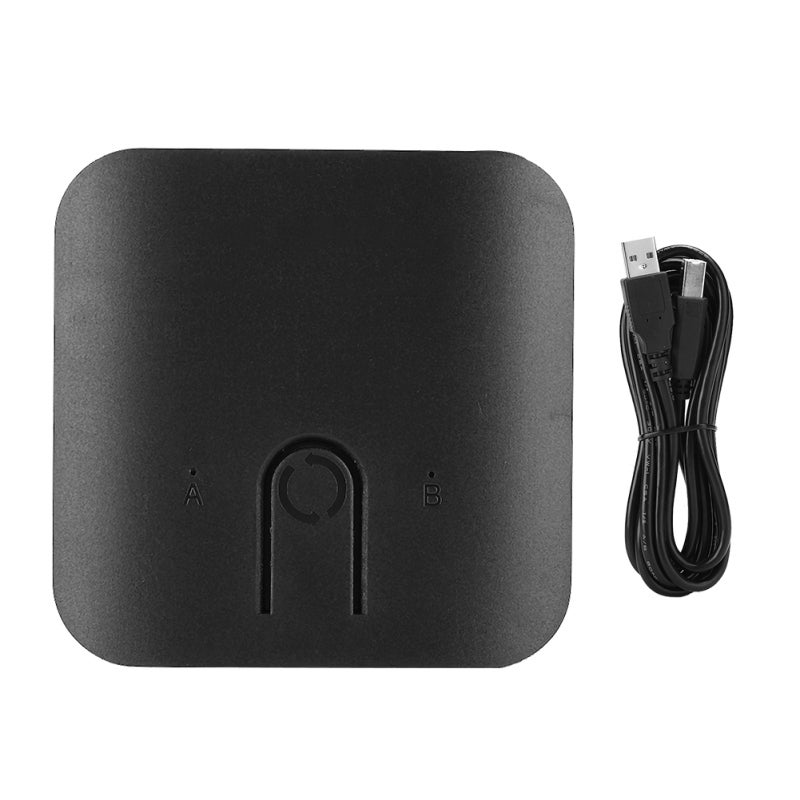 أكاسيس وحدة تبديل USB 2 إلى 1 لمشاركة الطابعة - تبديل بزر واحد لمشاركة الطابعة بسهولة - محول توصيل وتشغيل لمكاتب العمل - Image 1