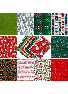 10 Pieces 8X10'' Random Christmas Fabric Multi-Color Fabric Patchwork Cotton Mixed Squares Bundle Sewing Quilting Craft, Craft Fabric Bundle Squares Patchwork Diy Sewing Scrapbooking Quilting - pzsku/Z3679C962E110D91ED77EZ/45/_/1734348263/2b7345c5-8a1f-4bbc-8c86-052bd333c0b9