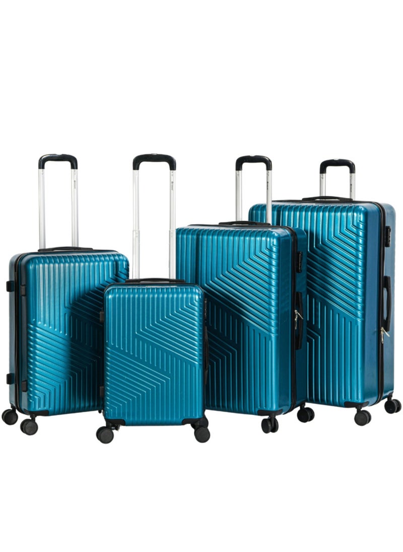 STARLIFE Suitcase Set of 4 PCS ABS Hardside Travel Luggage Bag  - Image 1