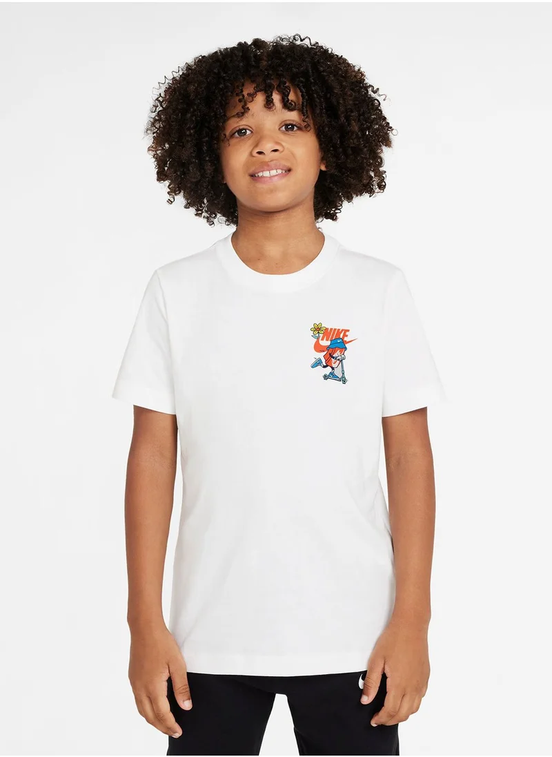 نايكي Kids Nsw Boxy Scooter T-Shirt