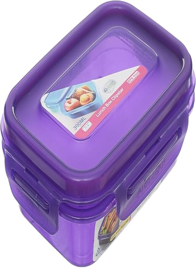 ميدستار كليب ستار ريكتانجولار لونكه بوكس 300مل - 987