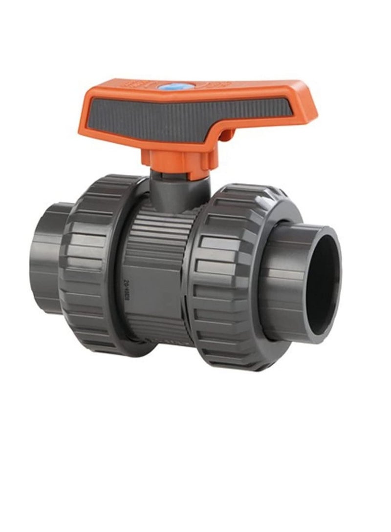 Heavy Duty Water Supply Pipe Fittings for Swimming Pool Agriculture Irrigation & Commercial Plumbing Use 2.1/2 Inch Union Ball Valve  - Image 2