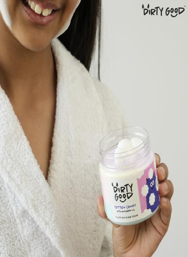 Dirty Good Kids Bath Wash & Body Butter Combo (3+ Years) – Gentle & pH Balanced | Sulphate, Paraben & Phthalates Free | Cotton Candy Bath Wash (150g) & Pink Petal Rose Body Butter (120g) - Image 4