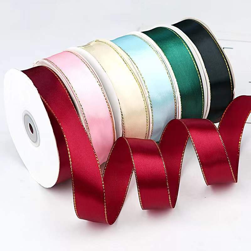25Mm Double Phnom Penh Ribbon Double Phnom Penh Polyester Belt Handmade Flowers Gift Box Packaging Ribbon Bar Ribbon - Image 2