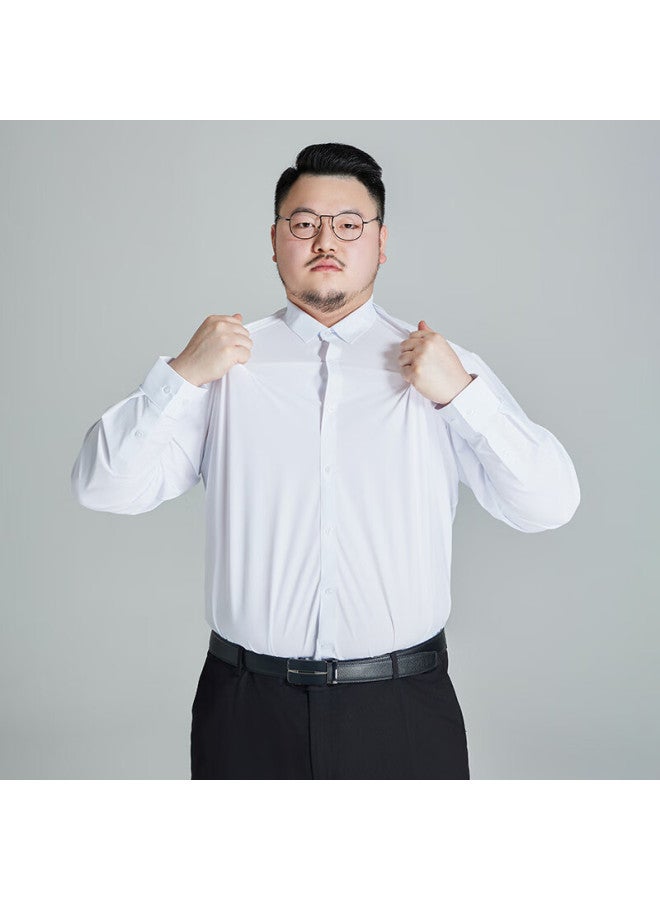 Ayoupang Plus Size Pullover Shirt, Wrinkle-resistant Seamless Long-sleeve Blouse, Business Casual Work Undershirt For Me - Image 4