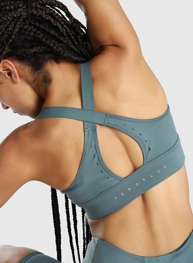 Musclemind Women's Cross-back Sports Bra - Image 2