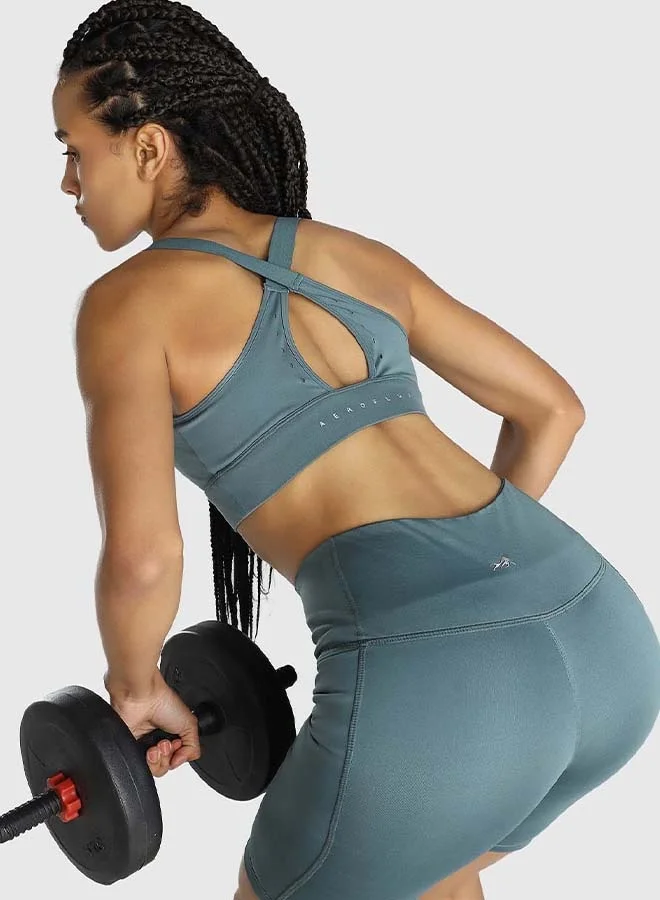 Musclemind  Women's Cross-back Sports Bra  | Best Price UAE