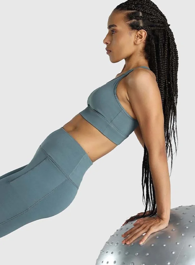 Musclemind  Women's Cross-back Sports Bra  | Best Price UAE