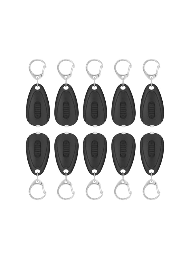 PROMASS Keychain Flashlight, 10 Pcs Portable Mini Keychain Light, Lumens Bright LED Key Ring Light for Outdoor Camping, Emergency, Hiking Gear - Image 2