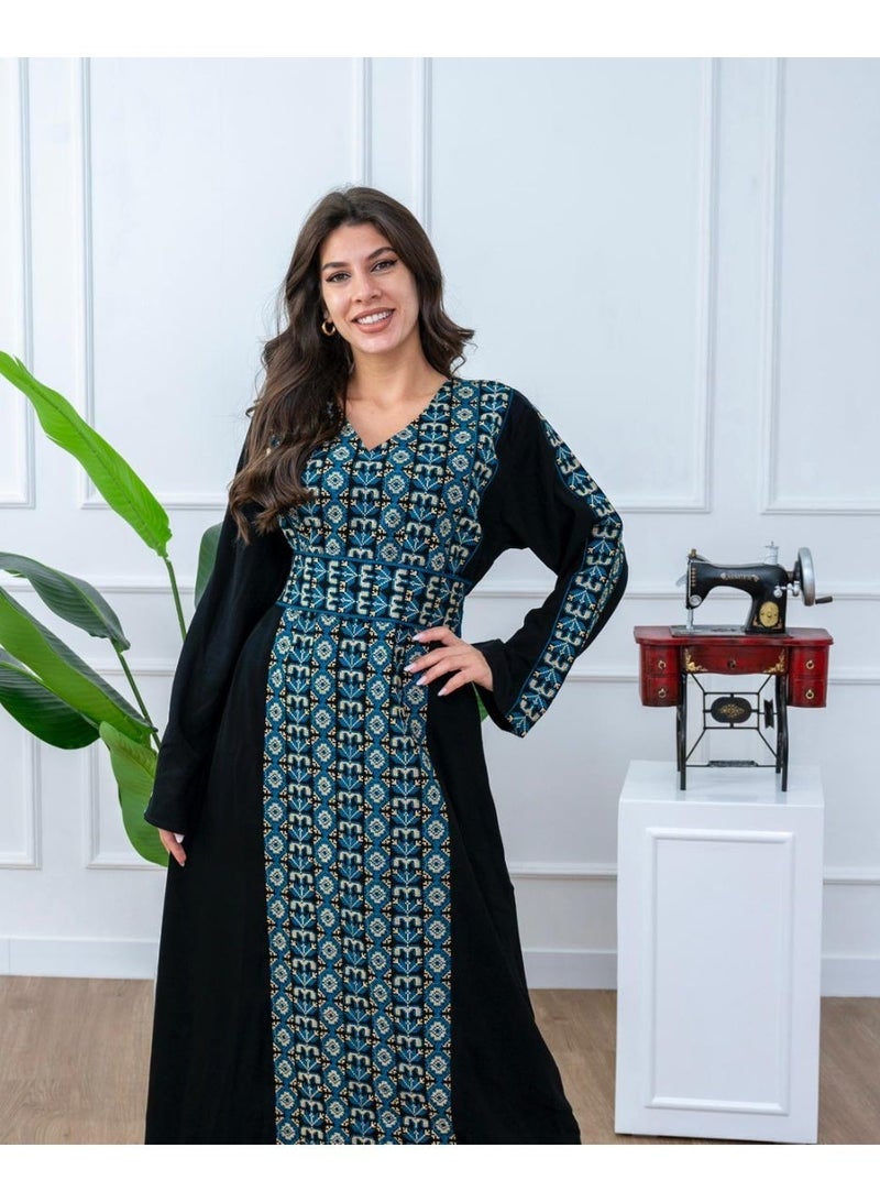 AL BENT AL SHARQIEH embroidered jalabiya dress - Image 2