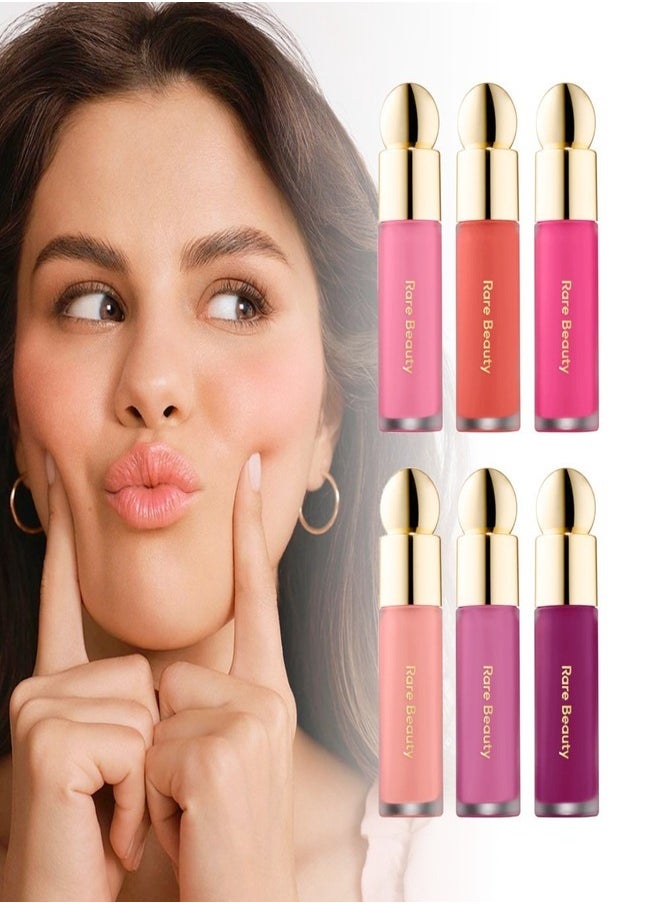 Rare Beauty - Rare Beauty by Selena Gomez Soft Pinch Liquid Blush – Grace - Matte Bright Rose Mauve, 7.5ml) | Weightless, Long-Lasting, Buildable Liquid Blush for a Natural, Radiant Glow - Image 1