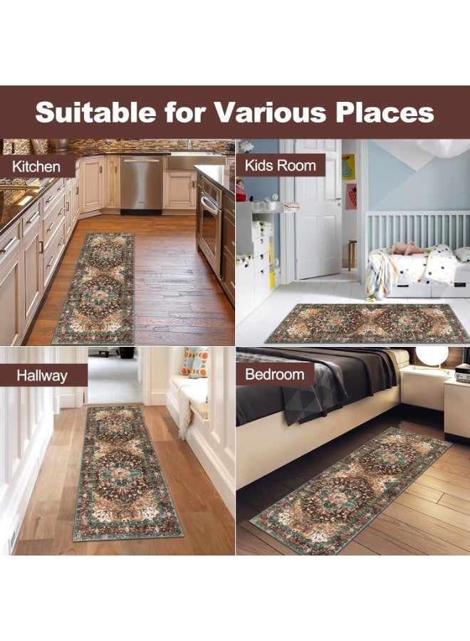 Vintage Persian Non-Slip and Stain-Resistant Home Area Rug - the perfect choice for enhancing the comfort and style of your home - Image 4