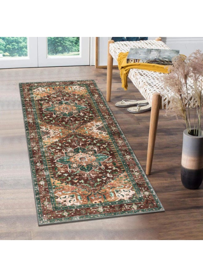 Vintage Persian Non-Slip and Stain-Resistant Home Area Rug - the perfect choice for enhancing the comfort and style of your home - Image 2