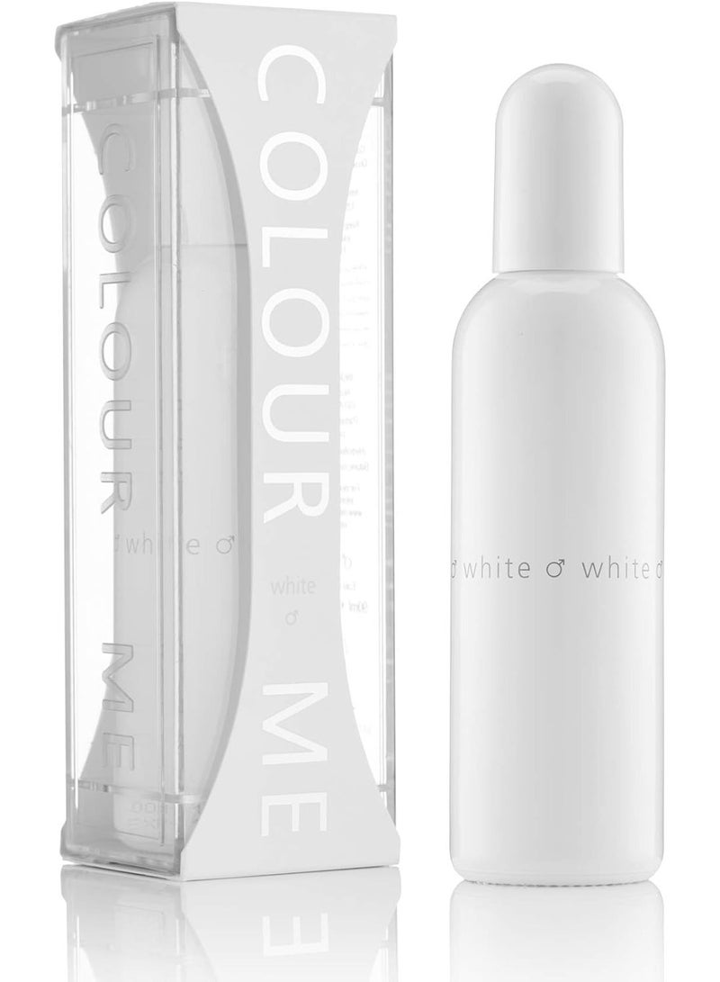 COLOUR ME White Eau De Parfum For Men 90ml - Image 1