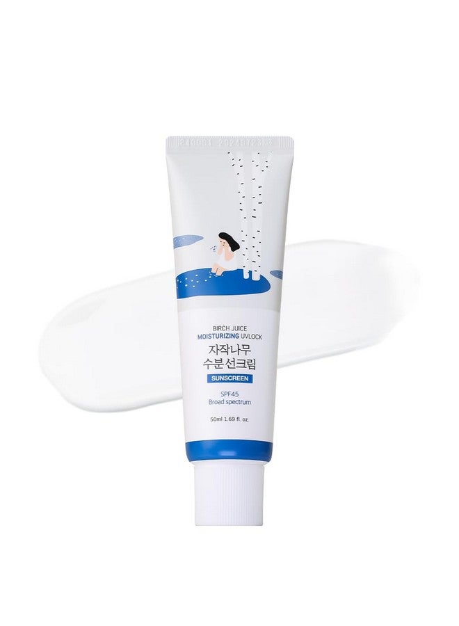 راوند لاب مرطب راوند لاب بيرش جوس، قفل للأشعة فوق البنفسجية، 1.69 أونصة سائلة، عامل حماية من الشمس 45، طيف واسع، واقي من الشمس مرطب، لا يترك علامات بيضاء، حماية قوية من الأشعة فوق البنفسجية، نوع الجوهر الرطب، صديق للمحيطات - آمن على الشعاب المرجانية - Image 1