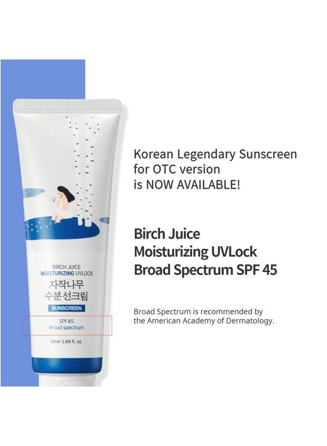 راوند لاب مرطب راوند لاب بيرش جوس، قفل للأشعة فوق البنفسجية، 1.69 أونصة سائلة، عامل حماية من الشمس 45، طيف واسع، واقي من الشمس مرطب، لا يترك علامات بيضاء، حماية قوية من الأشعة فوق البنفسجية، نوع الجوهر الرطب، صديق للمحيطات - آمن على الشعاب المرجانية - Image 4