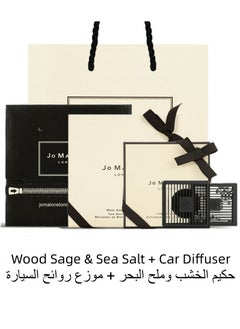 jo Malone jo Malone Wood Sage & Sea Salt Car Air Freshener Perfume with Square Air Fresheners Diffuser  - Image 1