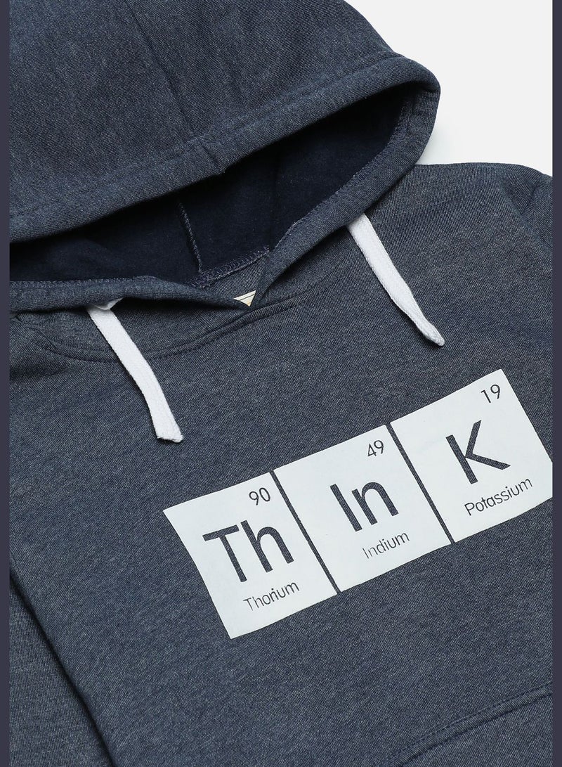 Instafab Front Pocket Printed Hoodie  - Image 1