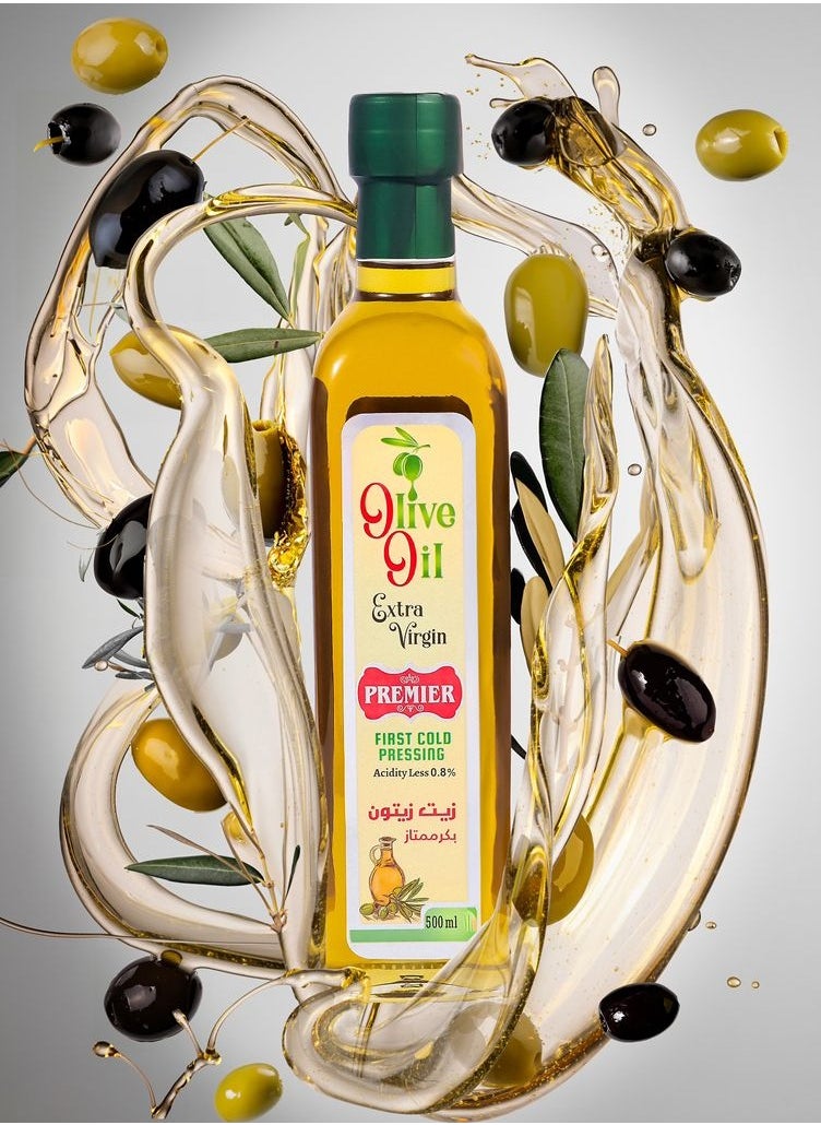 بريمير برميير زيت زيتون  بكر ممتاز 500 مل  - Image 5