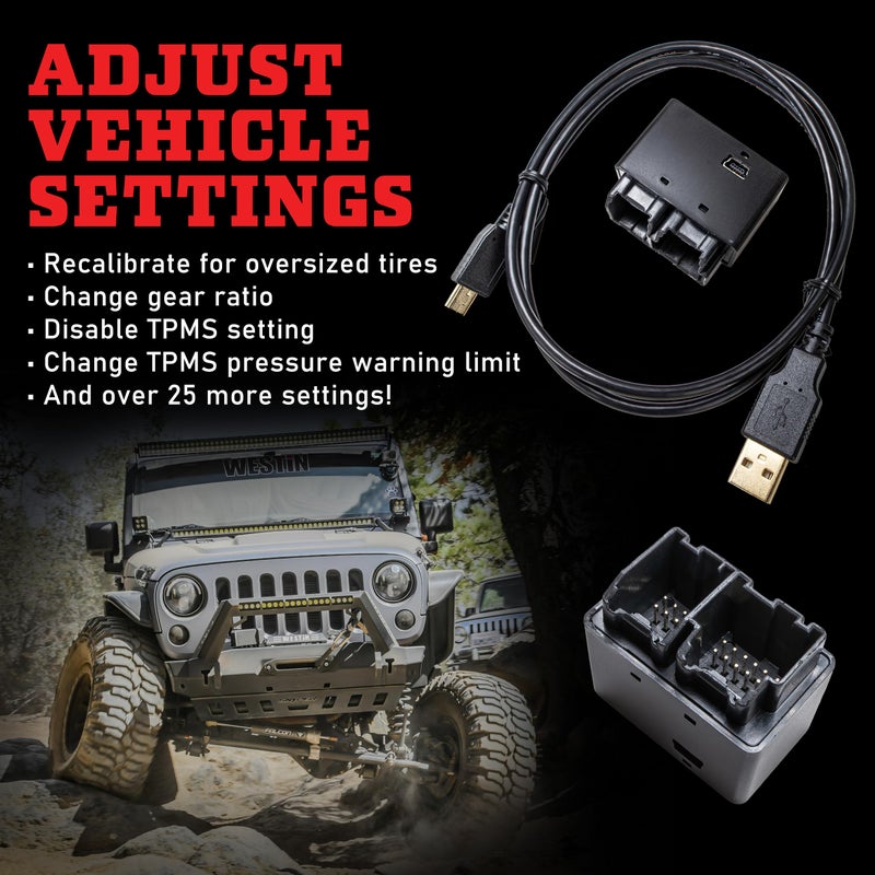 Z Automotive Z Automotive Tazer Mini Programmer | Fits 2018-2024 Jeep Wrangler JL and Gladiator JT | Customize Over 70 Settings | Activates Anti-Theft Pin Lock, Rock Crawl, Winch Mode and More!  - Image 3
