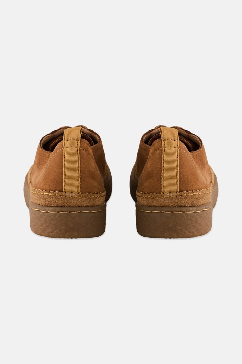 clarks Women Standard  Barleigh Lace Up Casual Shoe, Camel Brown - Image 2