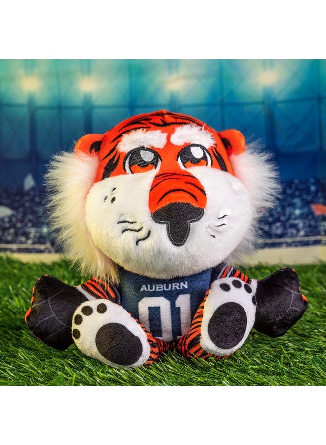 Bleacher Creatures Auburn Tigers Aubie The Tiger 8" Mascot Kuricha Sitting Plush - Soft Chibi Inspired Mascot - Image 4