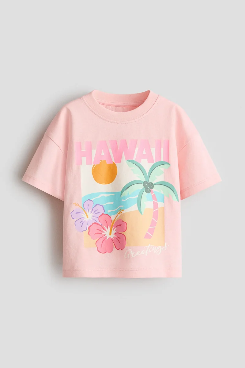 H&M  Printed T-shirt for Women | Best Price UAE