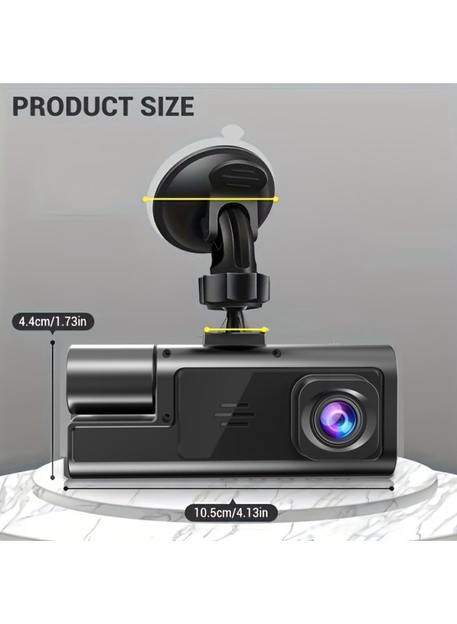 Dual-Lens A22 Dash Cam Front & Rear Camera with 1080P+720P HD Recording+32G内存 - Image 2