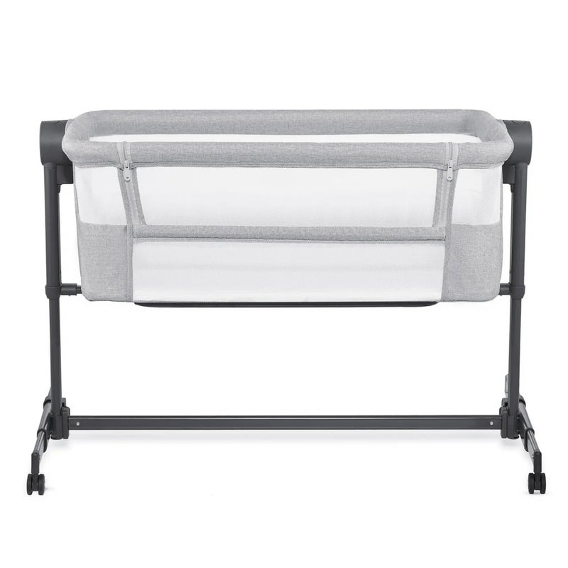 Kinderkraft - Adjustable Baby Bedside Crib Nestee Up2 2 in 1 - Light Grey - 29511 - Image 3
