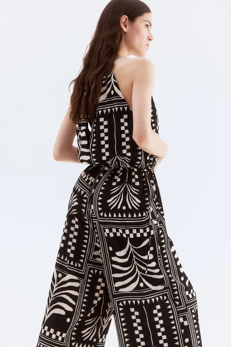 H&M Textured jersey jumpsuit