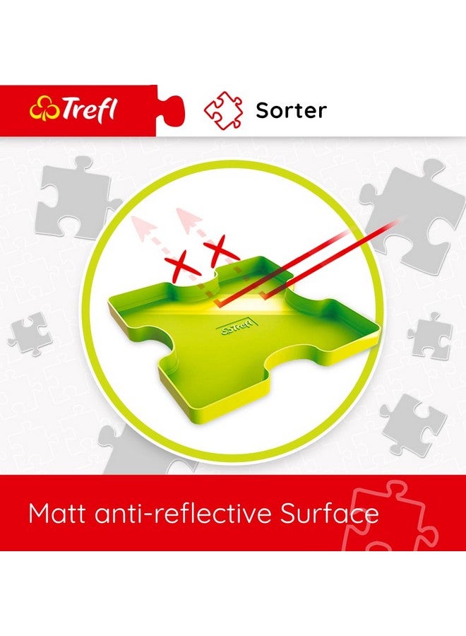 Trefl Puzzle sorter, Sorting Trays aid Allows Safe Storage and Transport of Puzzle containers - Image 4
