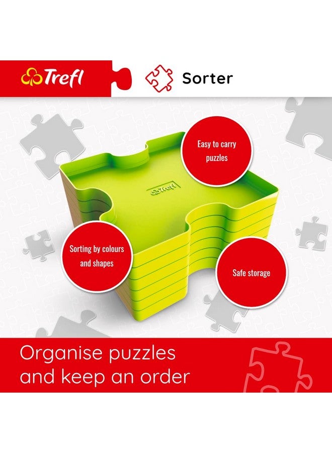 Trefl Puzzle sorter, Sorting Trays aid Allows Safe Storage and Transport of Puzzle containers - Image 3