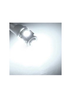 SOLDOUT 10 PCS T10 W5W LED Bulbs Car Side Dashboard Wedge Light Car Styling Xenon Auto Lamps Parking (Pack of 10, White)  - Image 2