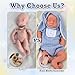 KUICEO Full Silicone Reborn Baby Dolls17 Inch Realistic Newborn Anatomically Correct Boy with Realistic Blood Vessels and SkinSilicone Full Body Lifelike BabyGreat Gift for Childrenwith Gift Box - Image 4