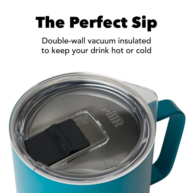 MiiR, Camp Cup, Vacuum Insulated, Stainless Steel with Slide Lid, BPA Free, Prismatic, 8 Fluid Ounces - Image 3
