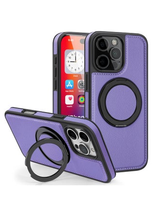 Purple-Leather