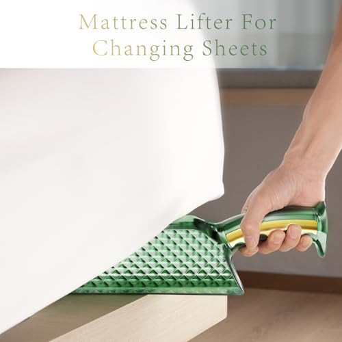 Tantea Mattress Lifter Wedge and Bed Maker Tool for Changing Sheets - Easy Lifter Mattress Riser for Bed Making - Helps Lift The Mattress and Hold The Mattress Alleviating Back Pain (1 Piece) - Image 2
