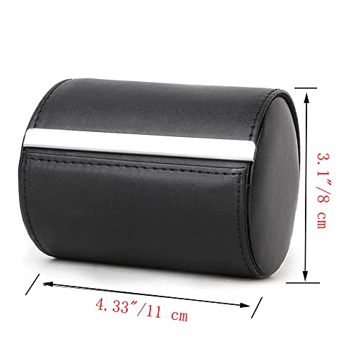 Fosinz Tie Box Travel Case Men's Necktie Gift Box Cylinder Shape Anti-Wrinkle Storage Business Gift Bow Tie Packaging - Image 4