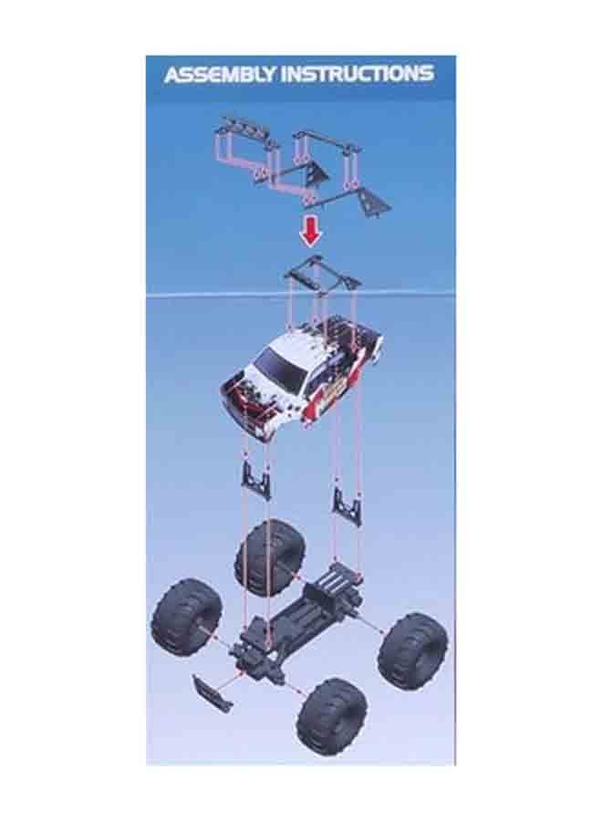 Maisto Giant Monster Truck White RC Remote Control Vehicle 2.4Ghz USB Gift for Kids Girls & Boys Electric Powered High Speed Vehicle for All Ages - Image 4