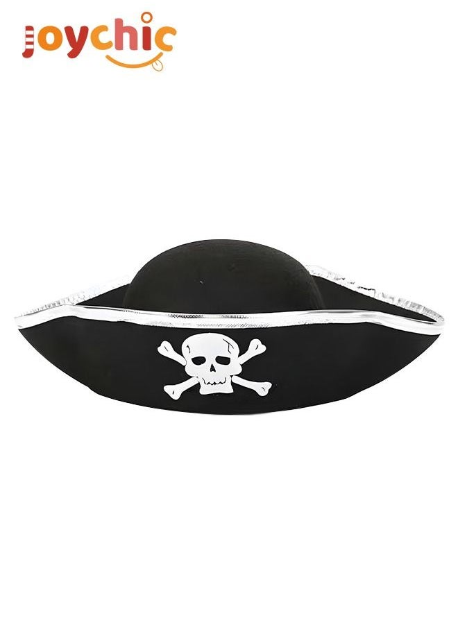 Joychic - Buccaneer Hat Halloween Party Pirate Caribbean Cap L - Image 1