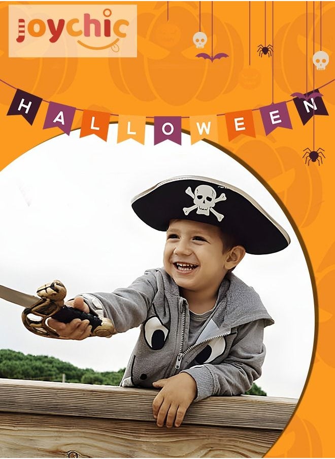 Joychic - Buccaneer Hat Halloween Party Pirate Caribbean Cap L - Image 1