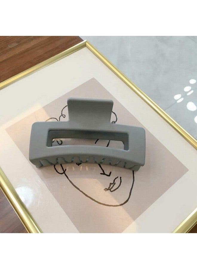 Chanderkash CHRONEX 4PCS Large Hair Claws Women Hair Clip Rectangle Barrette Ponytail Neutral Hair Clips- Womens - Image 5