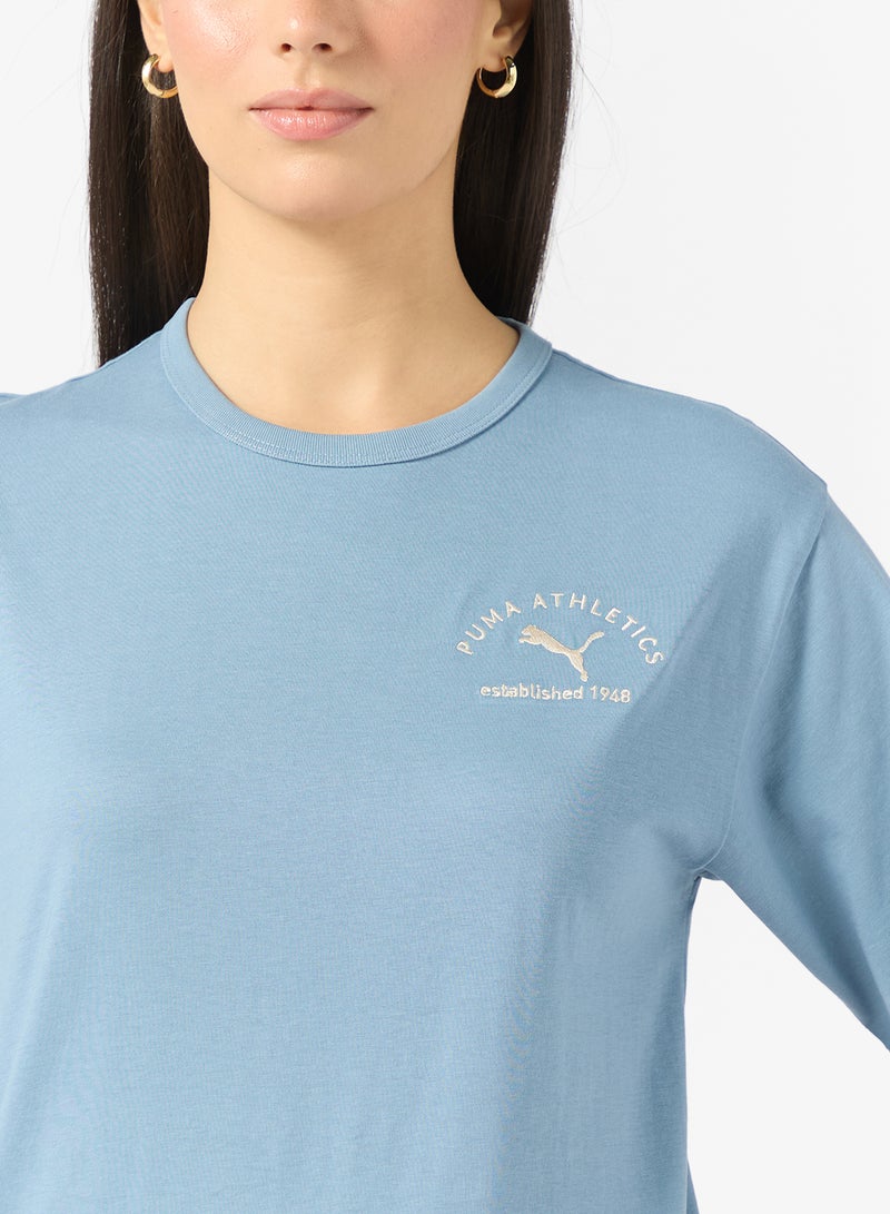 PUMA Class Relaxed Logo T-Shirt - Image 3